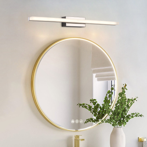 Candelabre LED Cristal Moderne - Aplica LED, COMO, 7W, liniara, lumina Calda/Neutra/Rece, Negru