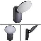 Aplica LED de Exterior 10W, AX165, Lumina Calda 3000K, Negru [2]