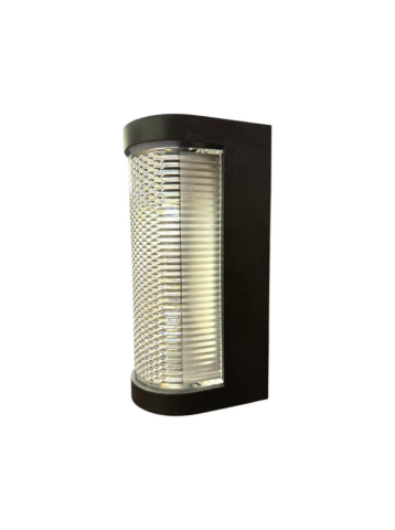 Aplica LED de Exterior AX155, 8W, Metal, Negru [1]