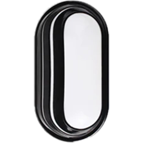 Aplica LED de Exterior AX322/270BK, Lumina Calda 3000k, IP65, Negru si Alb [3]