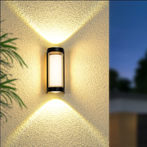 Produse Alessandro - Aplica LED de Exterior Han, 8W, Metal, Negru