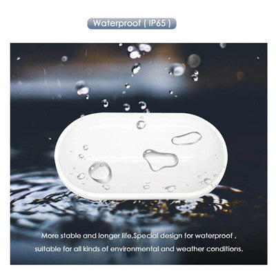 Aplica LED de Exterior, IP65, Alb, Lumina Calda 3000K, Alb [2]