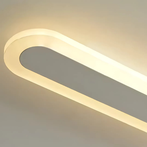 Aplica LED de Exterior SUHA, Lungime 50cm, 6W, IP65, Metal, Liniar, Alb [1]