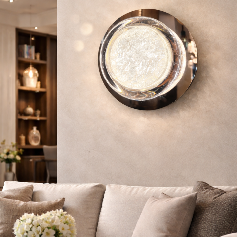 Aplica LED Decorativa CELESTIA Ø20 Lumina Rece/Neutra/Calda Auriu [3]