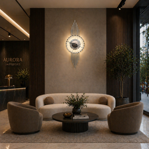 Lampi & Aplice Smart - Aplica LED Decorativa HARMONY 65x25cm Lumina Rece/Neutra/Calda Crom