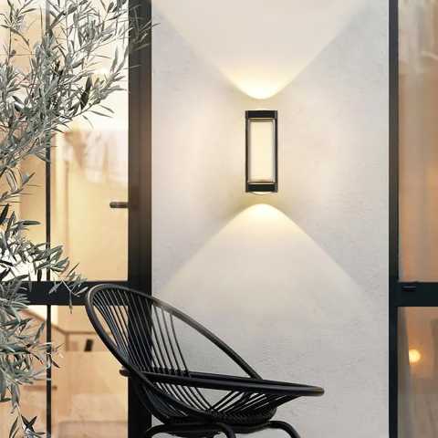 Produse Alessandro - Aplica LED Exterior AX151BK 8W Negru