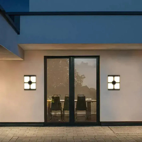 Aplica LED Exterior Timeea, 18W, Negru, 3000K [3]