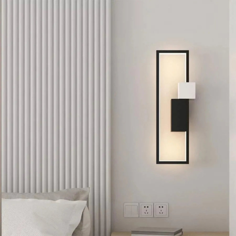 Lampi & Aplice Smart - Aplica LED Gizeh 17W, Negru