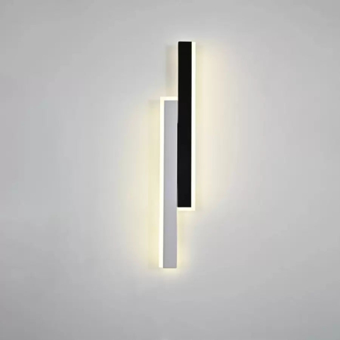 Lampi & Aplice Smart - Aplica LED Jesse 18W Alb Negru