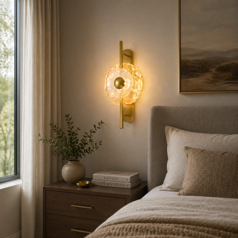 Lampi & Aplice Smart - Aplica LED LUMA Decorativa Lumina Rece/Neutra/Calda Auriu