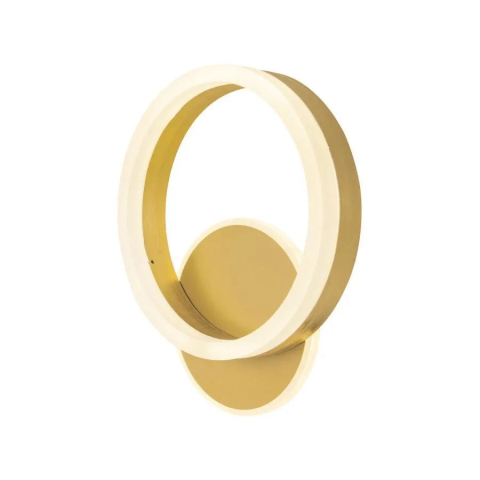 Aplica LED Manara, 24W, Auriu, Lumina Rece/Calda/Neutra [2]