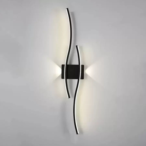 Lampi & Aplice Smart - Aplica LED Osman 30W Negru