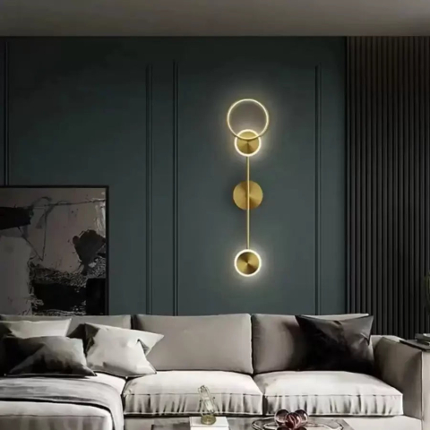 Lampi & Aplice Smart - Aplica LED Rylan 24W Auriu