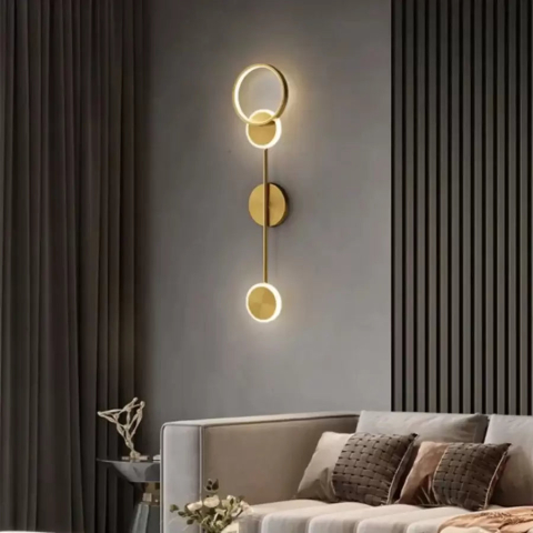 Aplica LED Rylan 24W Auriu [1]