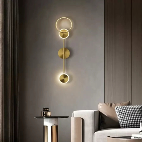 Aplica LED Rylan 24W Auriu [2]