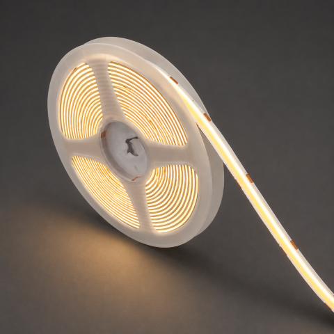 Banda LED 58W/10M, IP21, Latime 0.8cm, Lumina Calda, 6000K, Alb [1]