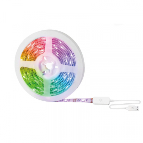 Banda LED Smart Gosund SL1-B WiFi USB, 2.8 metri, Alexa, Google Asistant [1]