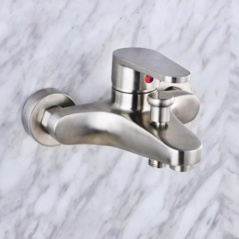 Obiecte sanitare - Baterie Baie, Inox SUS304, Satinat, LY007