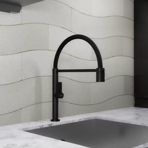 Baterie Bucatarie, Alama Sanitara, Negru, CF2045 [2]