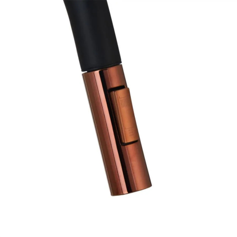 Baterie Bucatarie cu Dus Extractibil, Alama Sanitara, Negru, CF2042 [3]