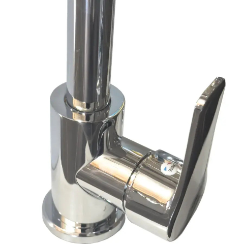 Baterie Bucatarie Inox, Crom, Pipa Rotativa, Inalta WH207 [1]