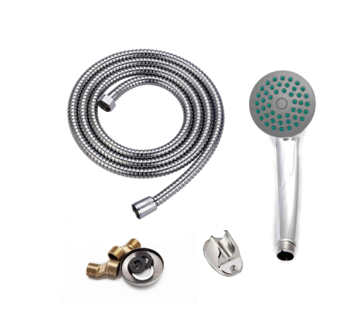 Baterie Cada Crom Lucios - Set Complet cu Pipa Pivotanta de 25cm, Para, Furtun si Excentrice Incluse [1]