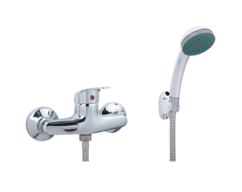 Obiecte sanitare - Baterie Dus, Compozit Metal, Crom, CD000