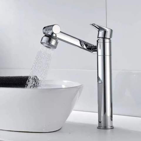 Obiecte sanitare - Baterie Lavoar, Alama Sanitara, Crom, OD/2026