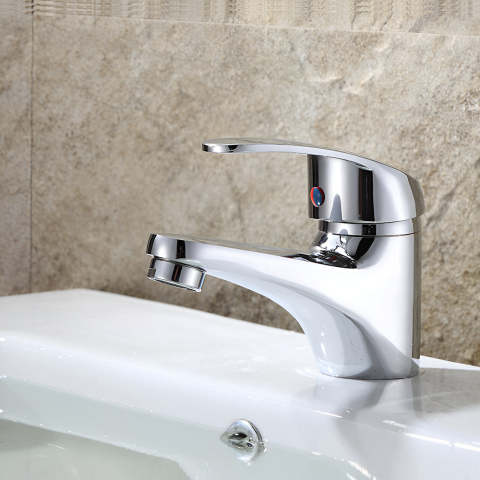 Obiecte sanitare - Baterie Lavoar, Aliaj, Crom, LV001