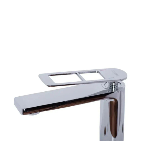 Baterie Lavoar Monocomanda Cartus Ceramic Alama Sanitara Crom Lucios Racorduri si Kit Fixare Incluse 9707 [2]