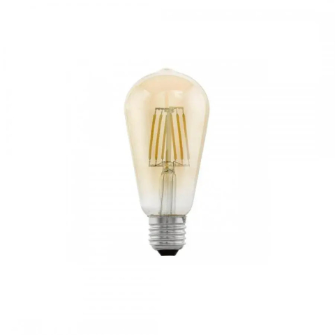 Becuri LED Smart - Bec Led Edison ST64, E27, 4W, Lumina Rece Calda Neutra