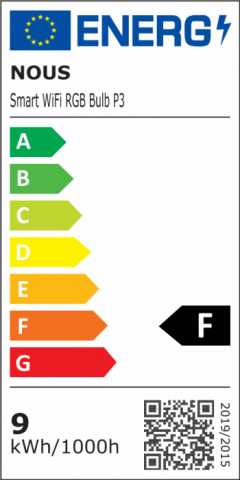 Bec LED RGB Smart NOUS P3, E27, Control din aplicatie [9]