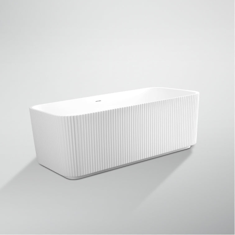 Obiecte sanitare - Cada Freestanding, Ovala, Acril, Alba, 150×72×56 Cm