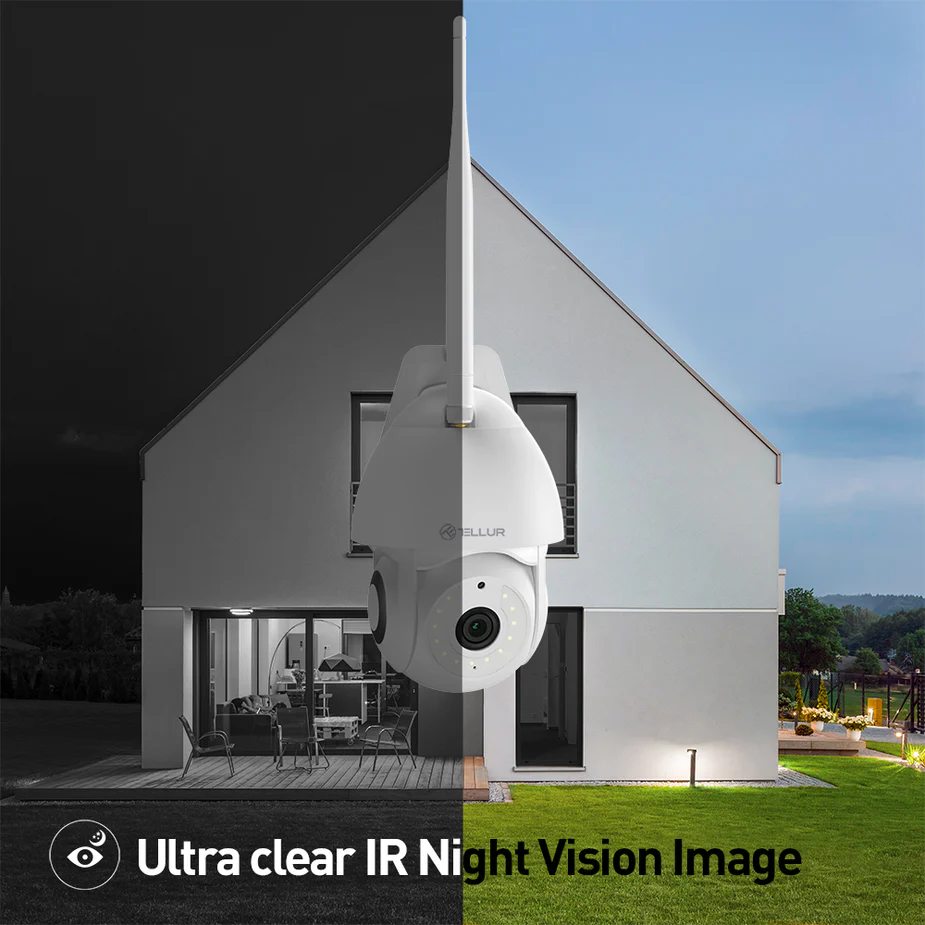Cameră supraveghere Tellur Smart TLL331451 WIFI Exterior Ultra HD, 3MP [4]