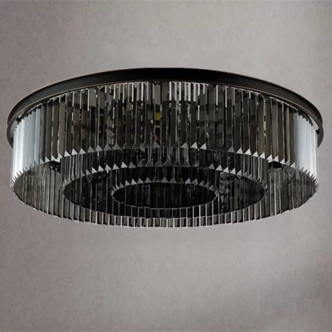 Candelabru Cristal Blaze 6x E14 Negru [3]