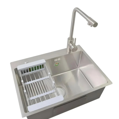Chiuvete Baie si Bucatarie - Chiuveta Bucatarie Inox 75x45x21 cm Inox Periat