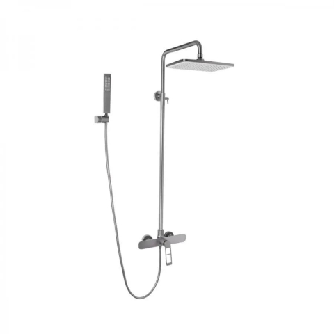 Baterii baie & bucatarie - Coloana de Dus, Inox SUS304, Satinat, 9710N