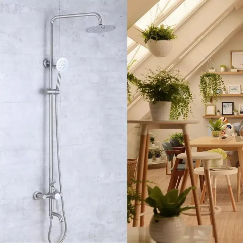 Coloana de Dus, Inox SUS304, Satinat, LY003 [3]