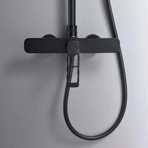 Coloana Dus, Alama Sanitara, Negru, 9710H [1]