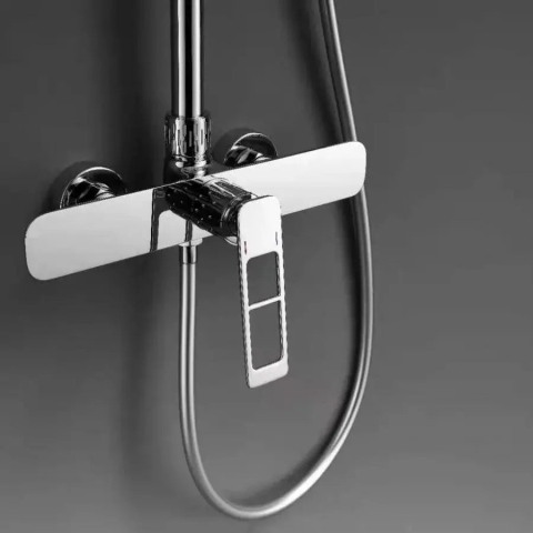 Coloana Dus, Alama Sanitara, Satinat, 9710 [1]