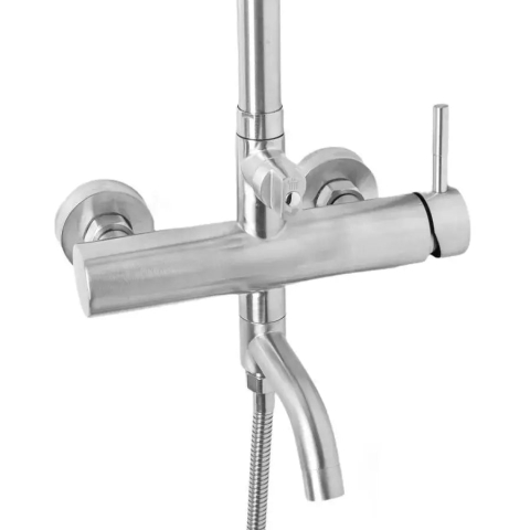 Coloana Dus, Inox SUS304, Satinat, LY001 [3]