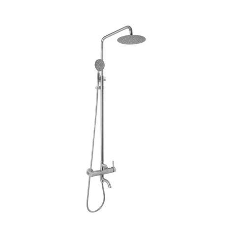 Baterii baie & bucatarie - Coloana Dus, Inox SUS304, Satinat, LY001