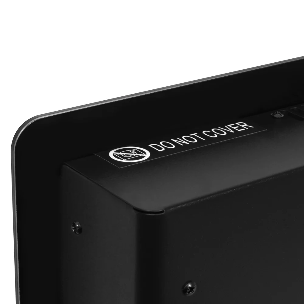 Convector electric de lux, 2000W, Panou de sticla, WiFi- control Aplicatie, Alb/Gri/Bej/Negru [28]