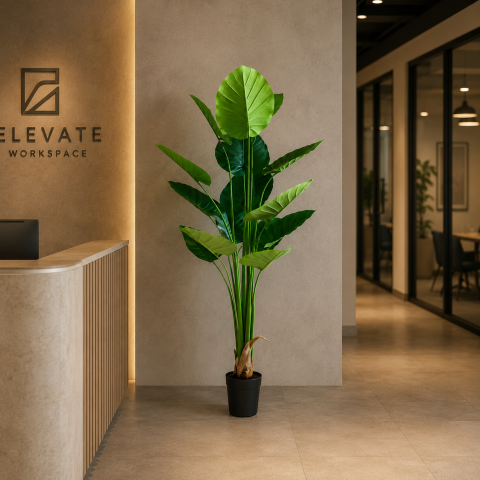 Decoratiune Epipremnum Aureum, 180 cm, 15 frunze, Verde [1]