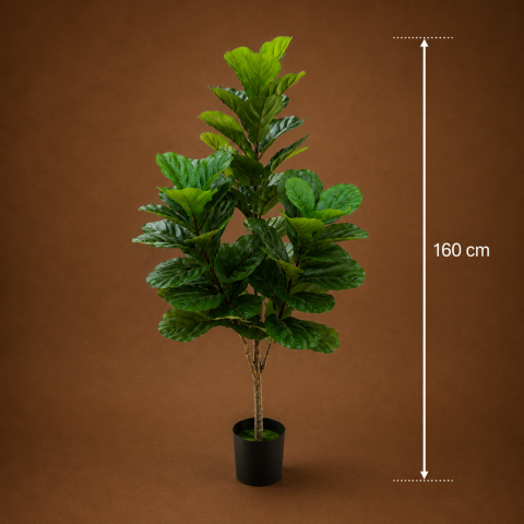 Decoratiune Smochin, Plastic, 3 brate, 160 cm, Verde [3]