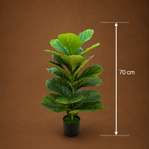 Decoratiune Smochin, Plastic, 70 cm, Verde [3]