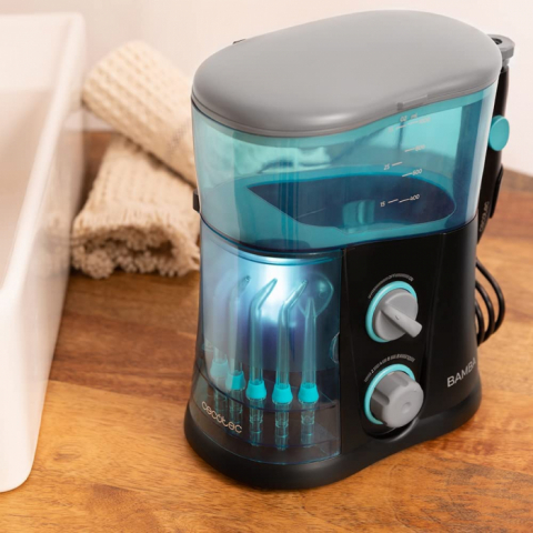 Irigator bucal Cecotec Bamba ToothCare 1200 Jet Pro, 7 capete, 1000ml, Lampa UV, 1700 pulsatii pe minut Cecotec [5]