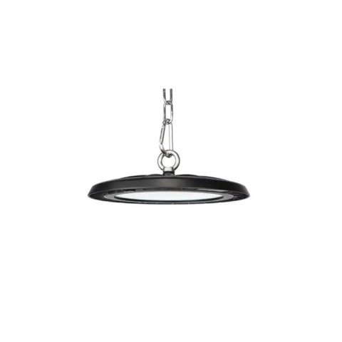 Iluminat Smart de Exterior - Lampa Industriala Fantas, 200W, Negru, 6500K