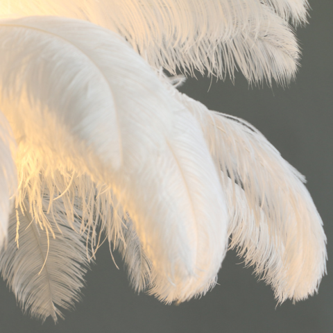 Lampadar Pene Politidis 1 X E14 120cm Alb Auriu [1]