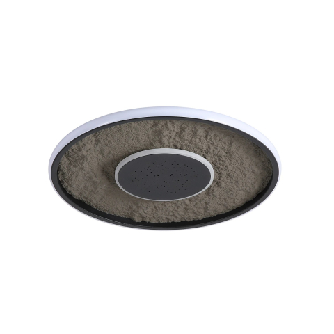 Lustra cu telecomanda LT656BK, 3000/4000/6000K, Ø40.5,46W, Negru [3]
